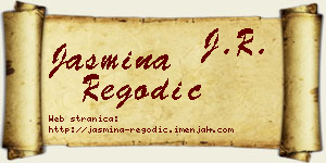 Jasmina Regodić vizit kartica